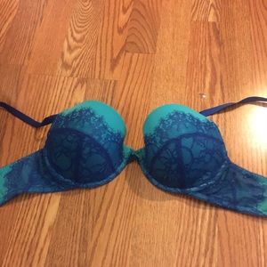 Blue Lacy Push Up - 36C